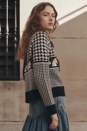 The Great the pony cardigan  back
