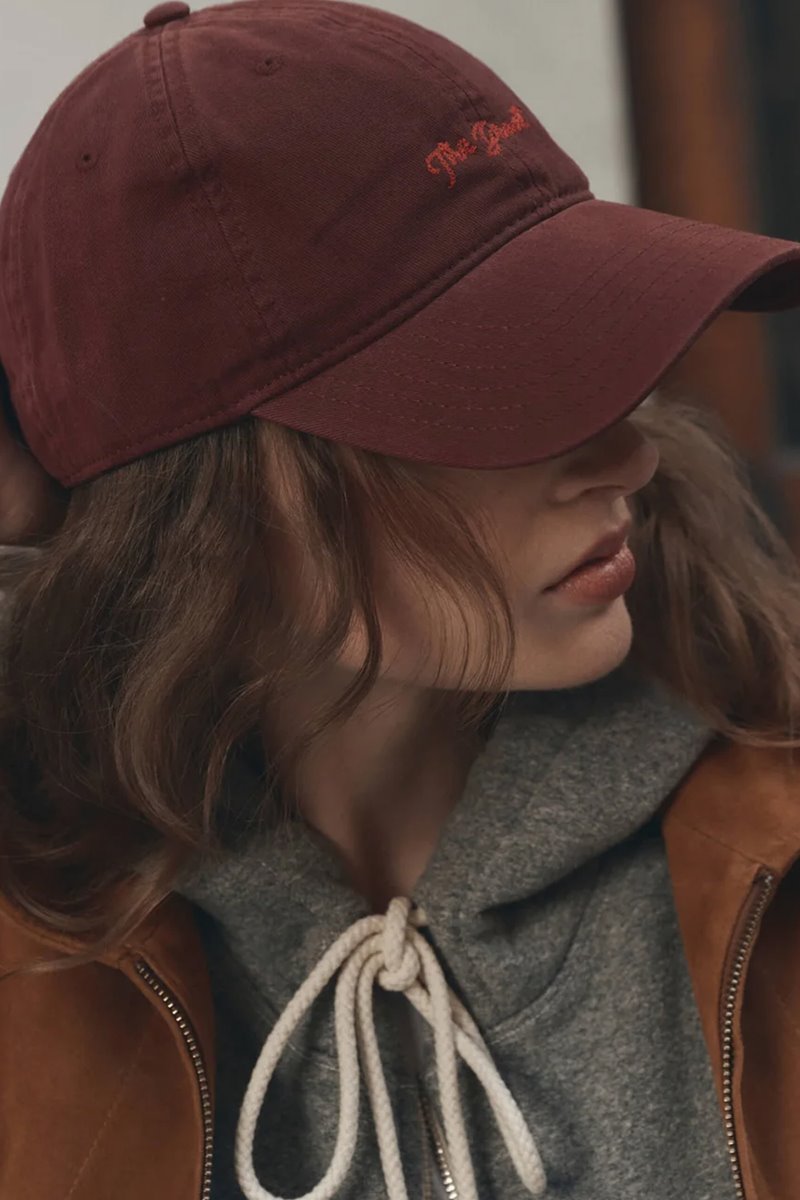 The Great the baseball hat maroon back