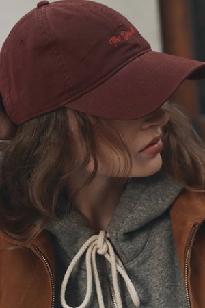 The Great the baseball hat maroon back