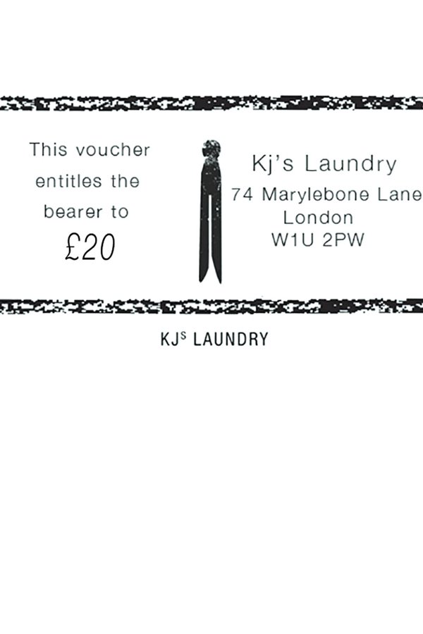 Kj's Laundry KJ's Laundry Gift Card £20  