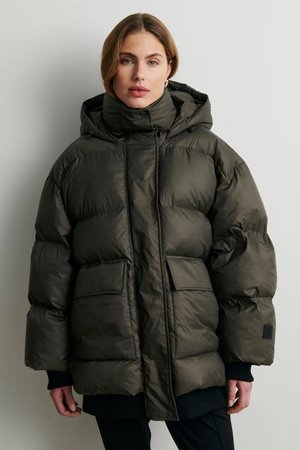 Second Female riya rib puffer jacket