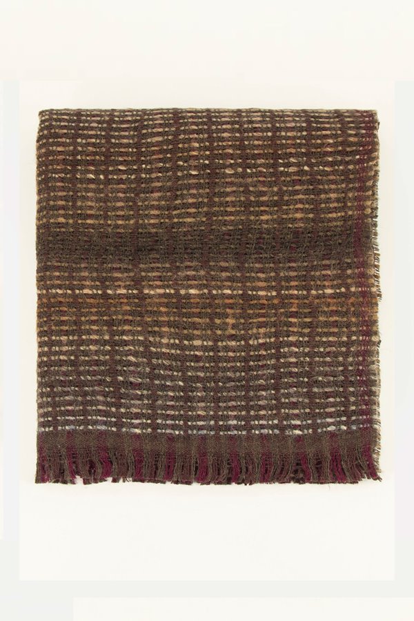 Sessun Pio Niu Scarf Kaki