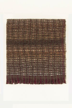 Sessun pio niu scarf kaki
