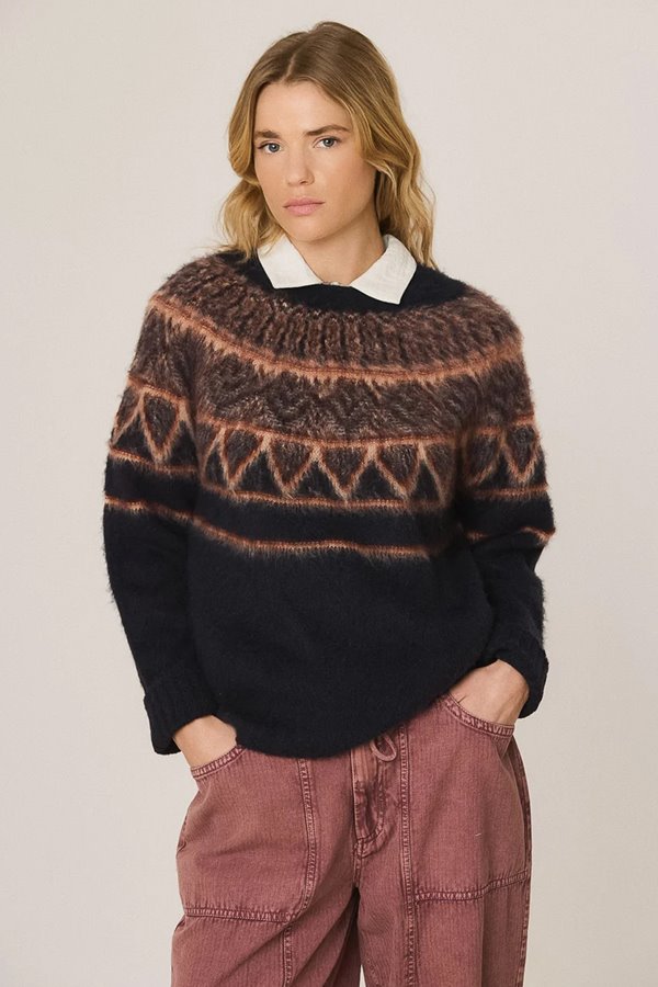 Indi & Cold  Jacquard Knit