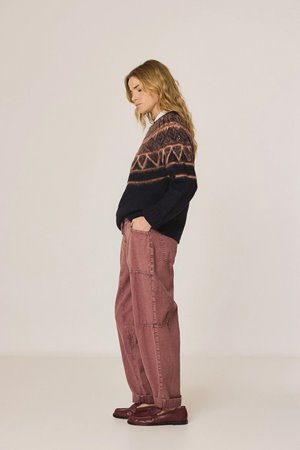 Indi & Cold  jacquard knit back