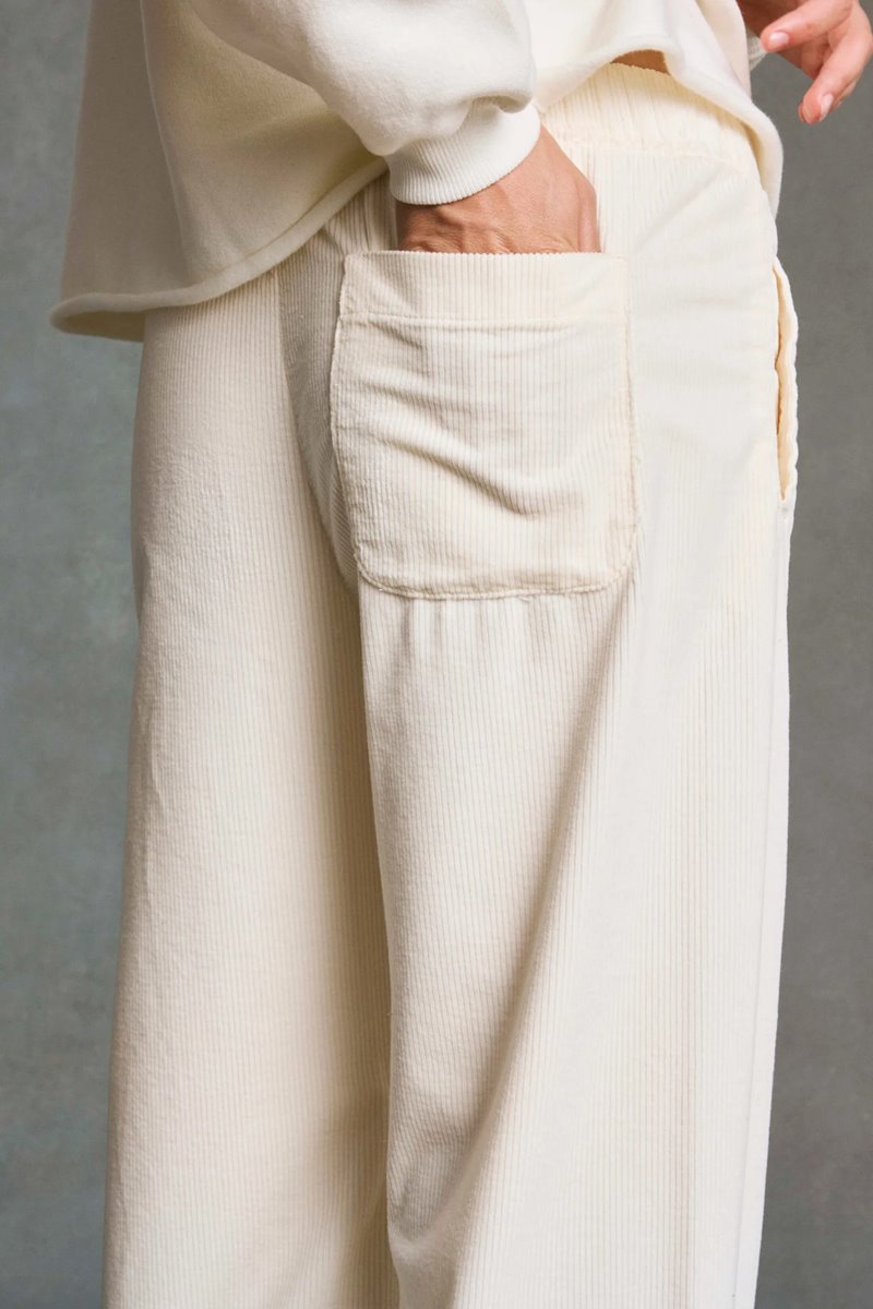 HOD Paris jimmy velvet cord cream side
