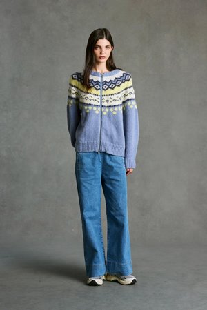 HOD Paris garance cardigan sky