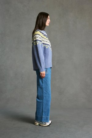 HOD Paris garance cardigan sky back