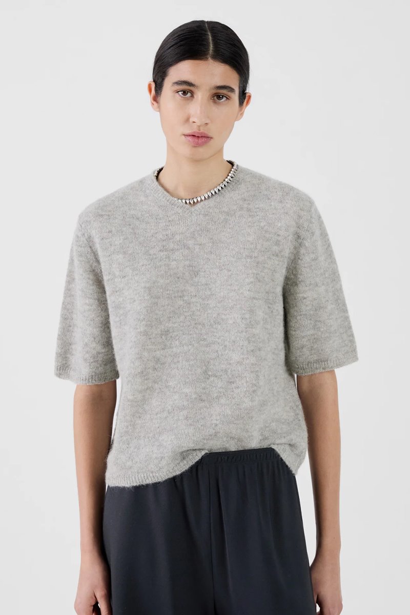 Masscob simon knit light grey