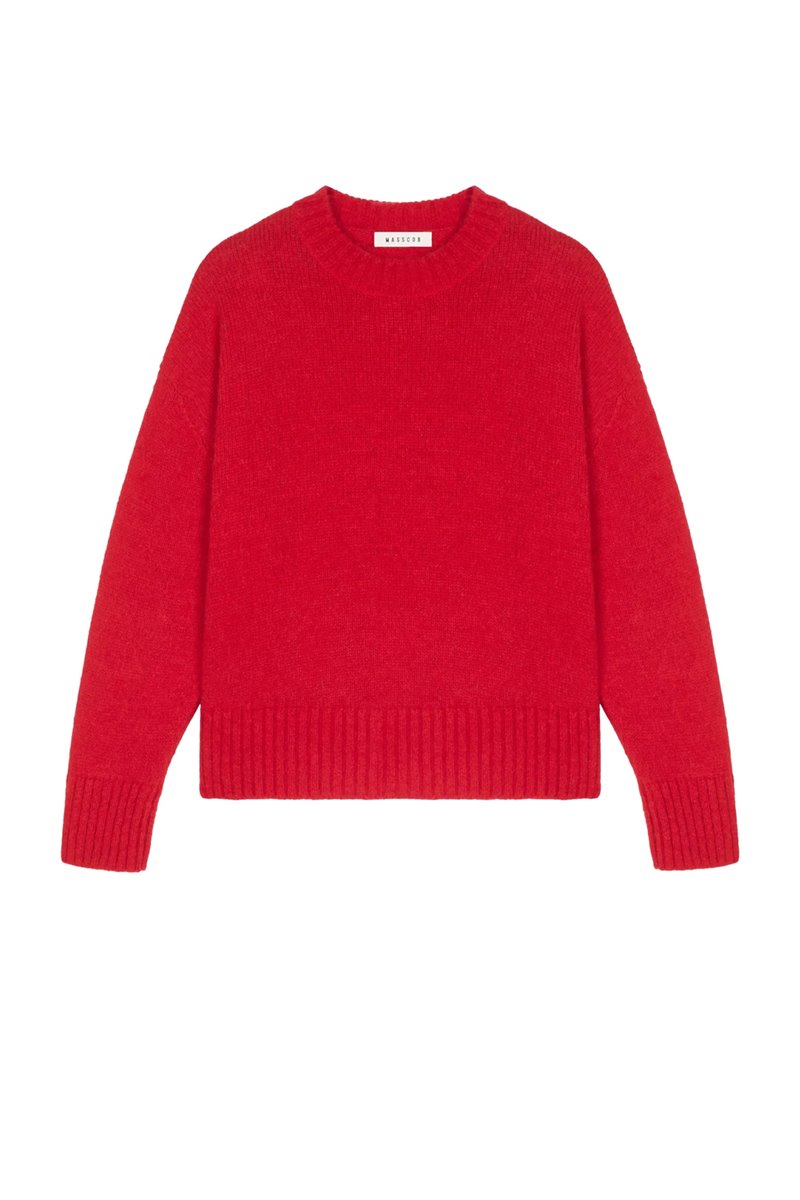 Masscob tilda knit lipstick detail