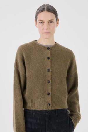 Masscob anais cardigan olive