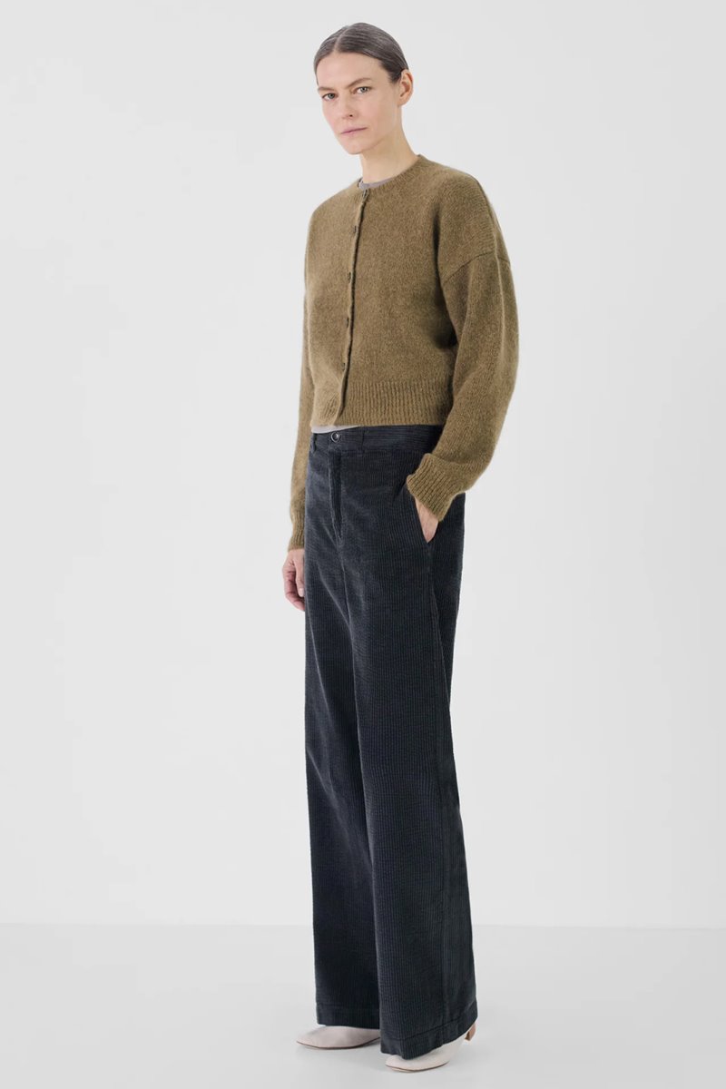 Masscob anais cardigan olive back