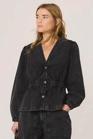 Indi & Cold  washed cotton jacket
