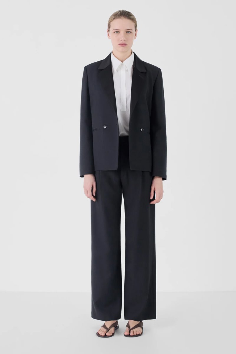 Masscob claire jacket black back