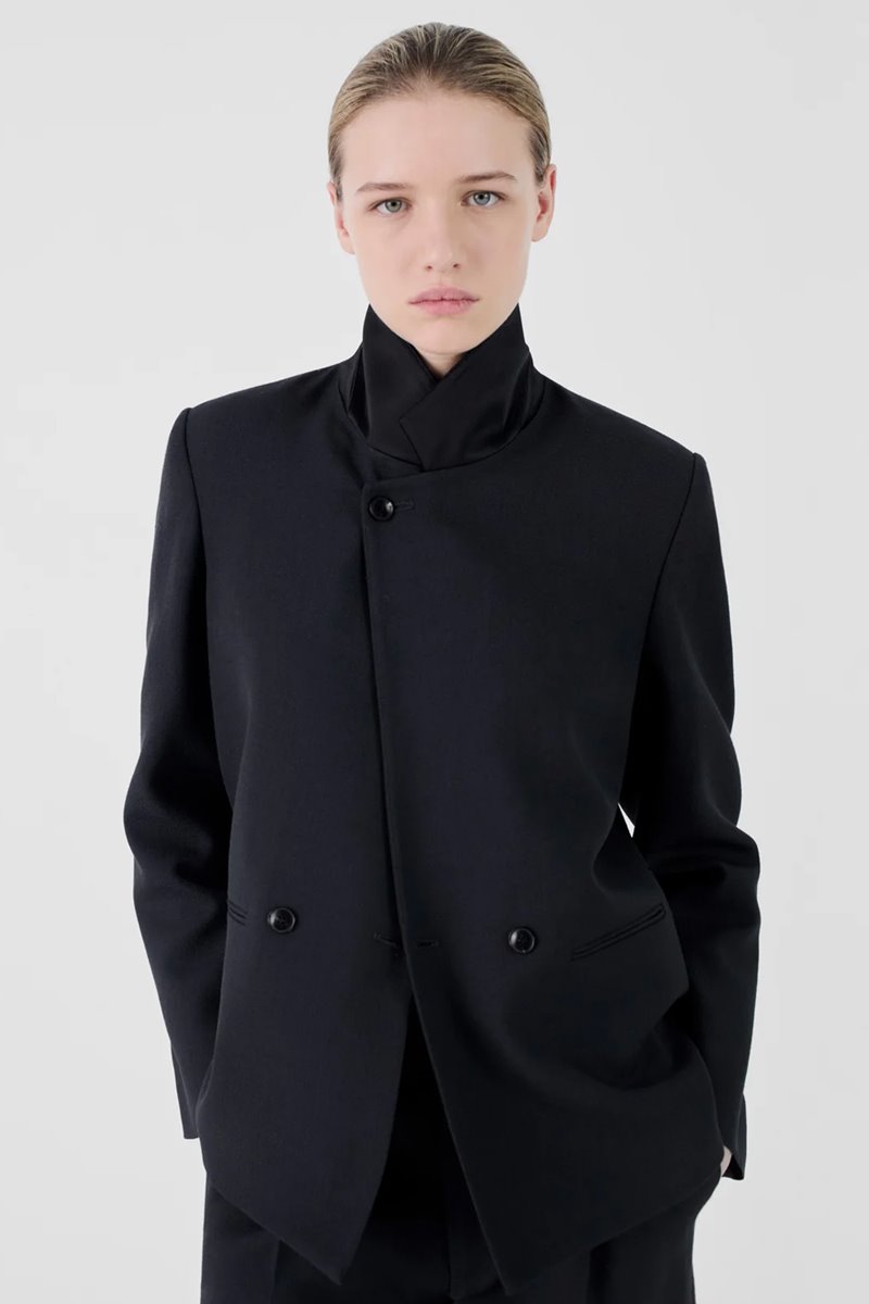 Masscob claire jacket black side