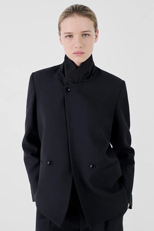 Masscob claire jacket black side
