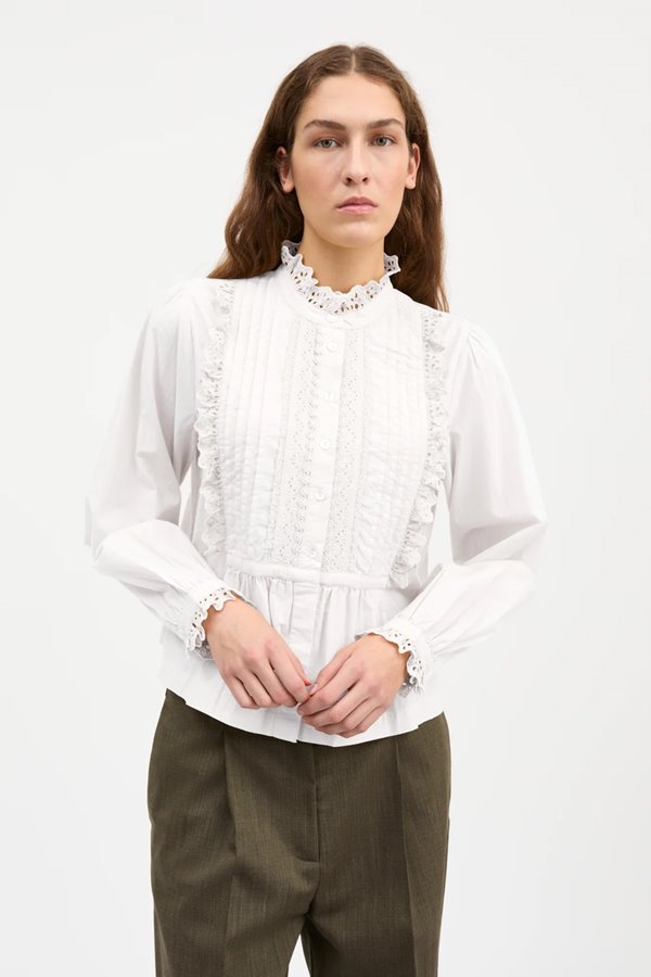 Skall Studio Lesley Shirt White