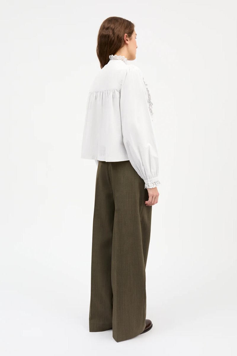 Skall Studio lesley shirt white back