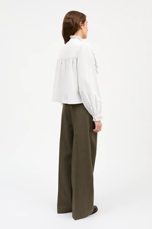 Skall Studio lesley shirt white back