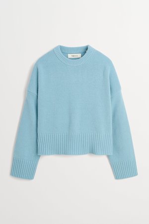 Skall Studio campa jumper aqua detail