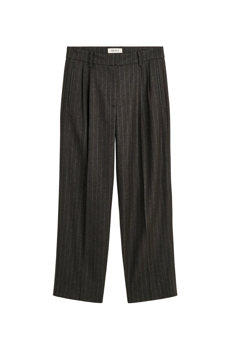 Skall Studio harry trouser brown / black stripe