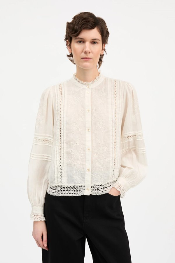 Skall Studio Velina Blouse White