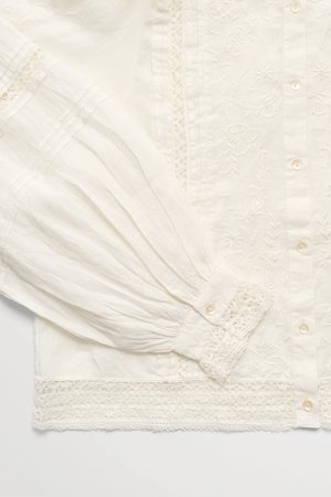 Skall Studio velina blouse white back