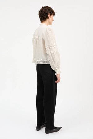 Skall Studio velina blouse white side