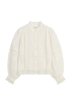Skall Studio velina blouse white detail