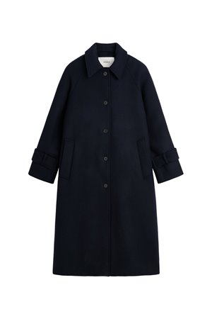 Skall Studio macy coat navy back