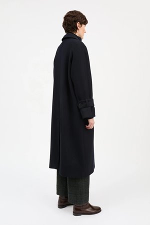 Skall Studio macy coat navy side