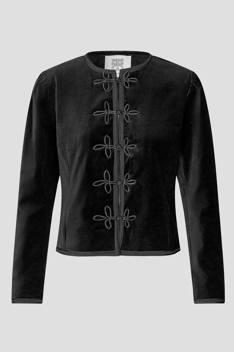 Second Female jolina jacket black detail