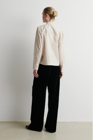 Second Female velvetta straight trousers black side