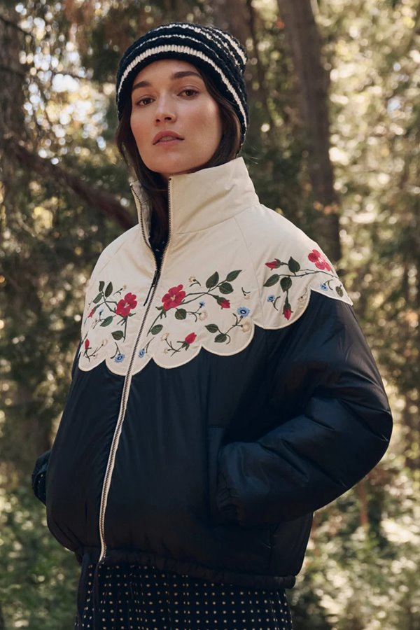 The Great The Wildflower Puffer Black