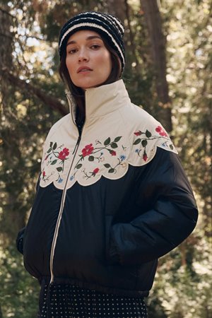 The Great the wildflower puffer black
