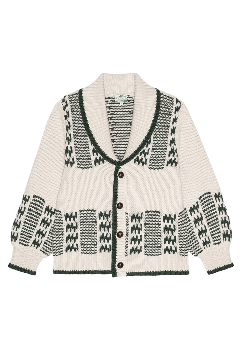 The Great the chalet cardigan side