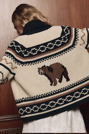 The Great the bear lodge cardigan  side