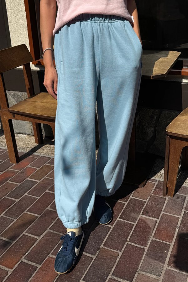 Le Bon Shoppe French Terry Balloon Pant Dream Blue