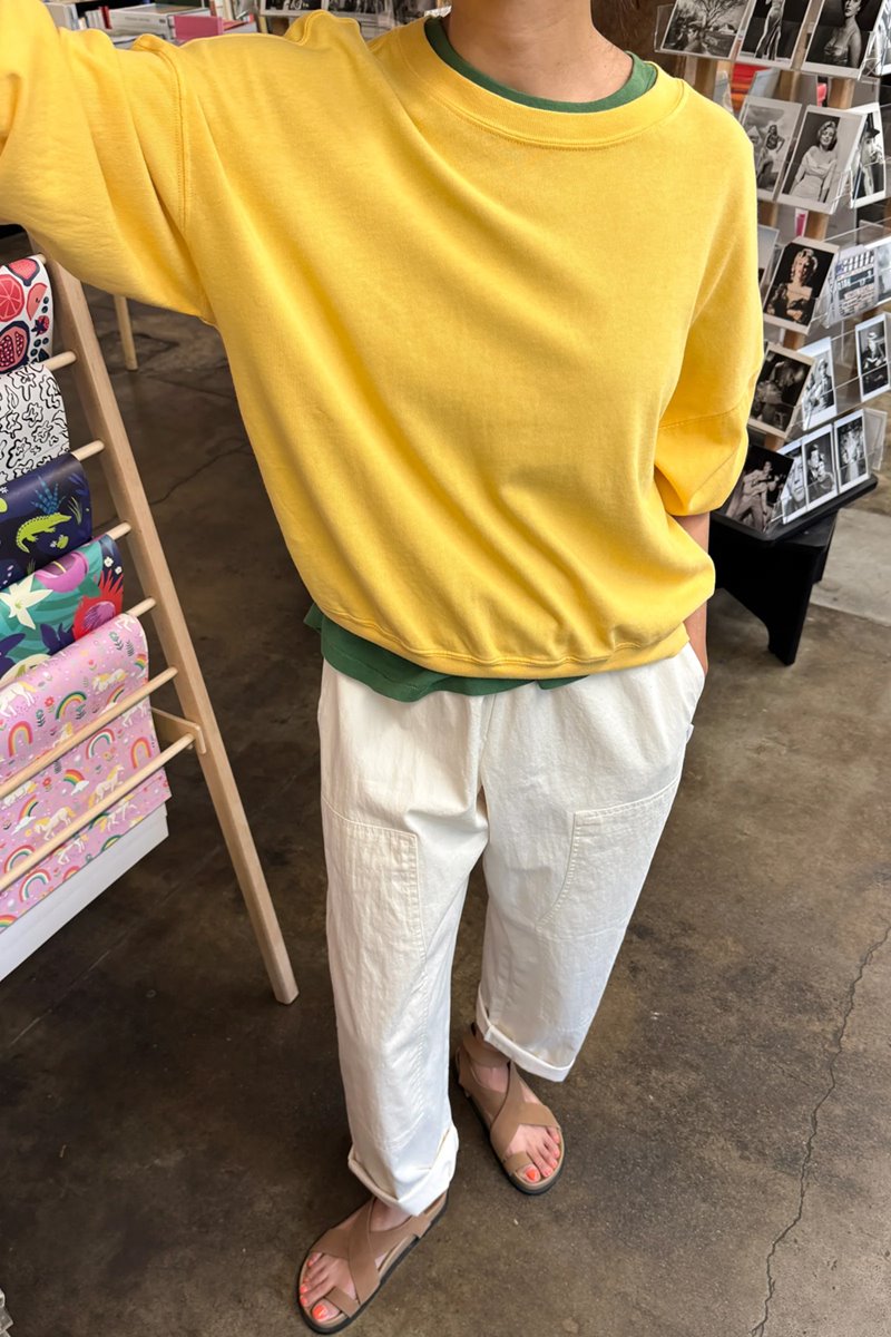 Le Bon Shoppe cali tee egg yolk back