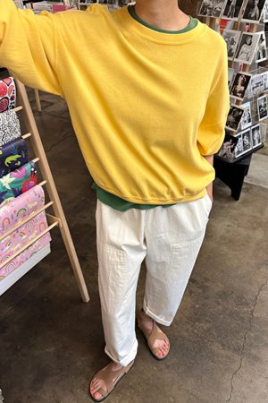 Le Bon Shoppe cali tee egg yolk back