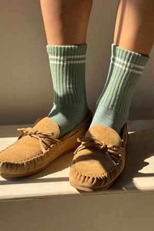 Le Bon Shoppe boyfriend sock meadow back