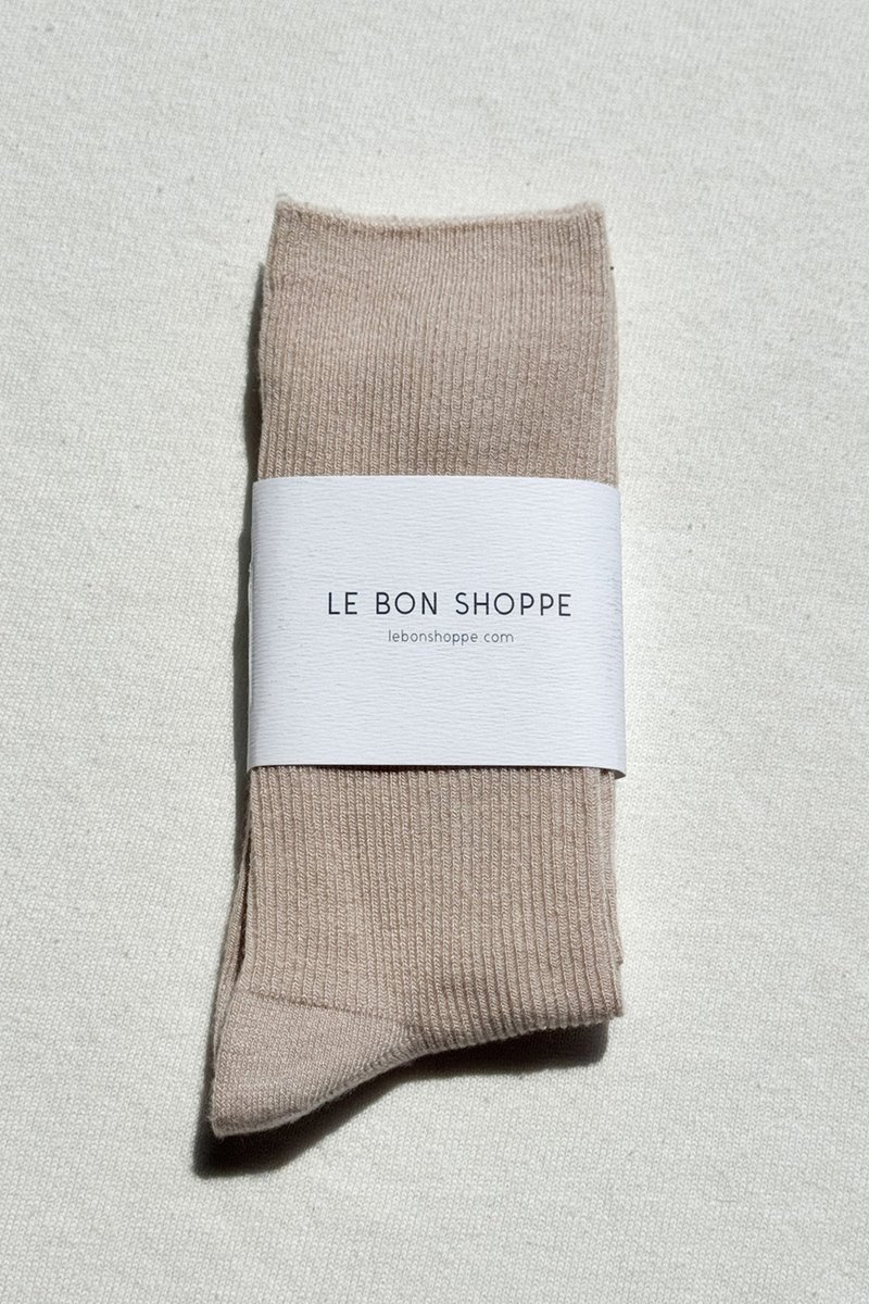 Le Bon Shoppe trouser sock eggnog