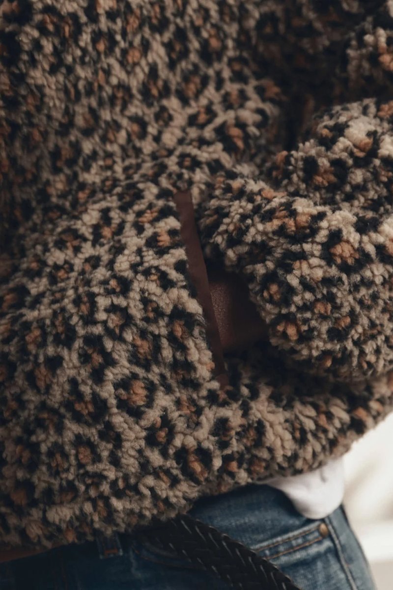 The Great the vail jacket leopard back