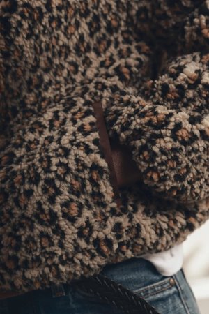 The Great the vail jacket leopard back