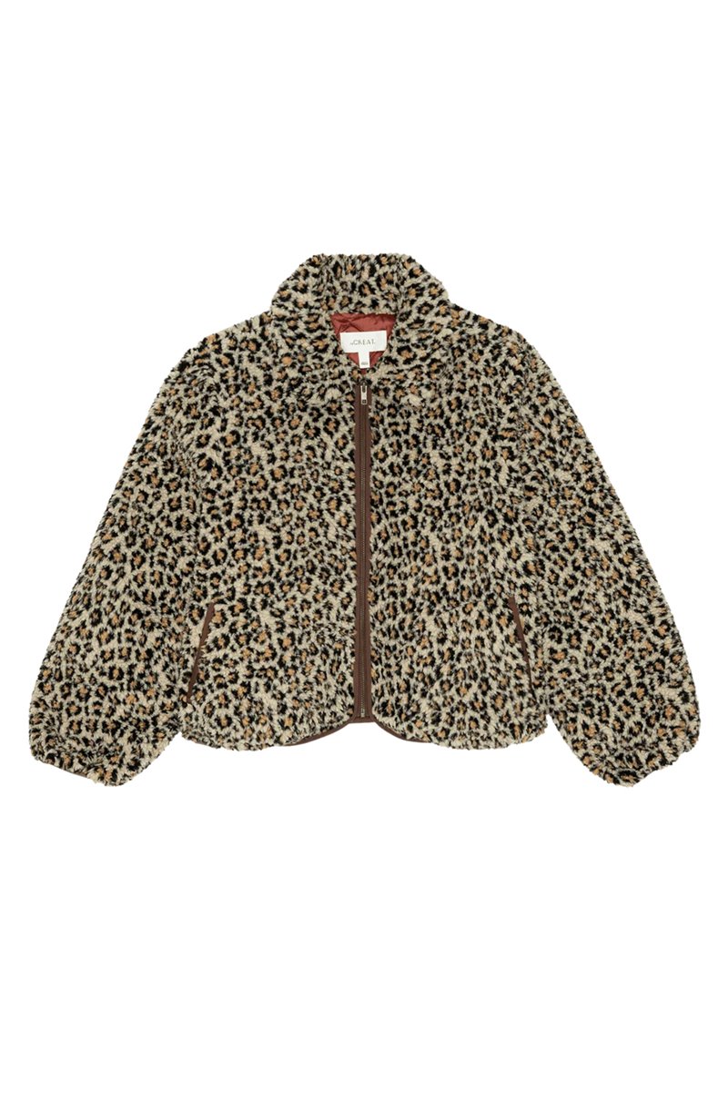 The Great the vail jacket leopard side