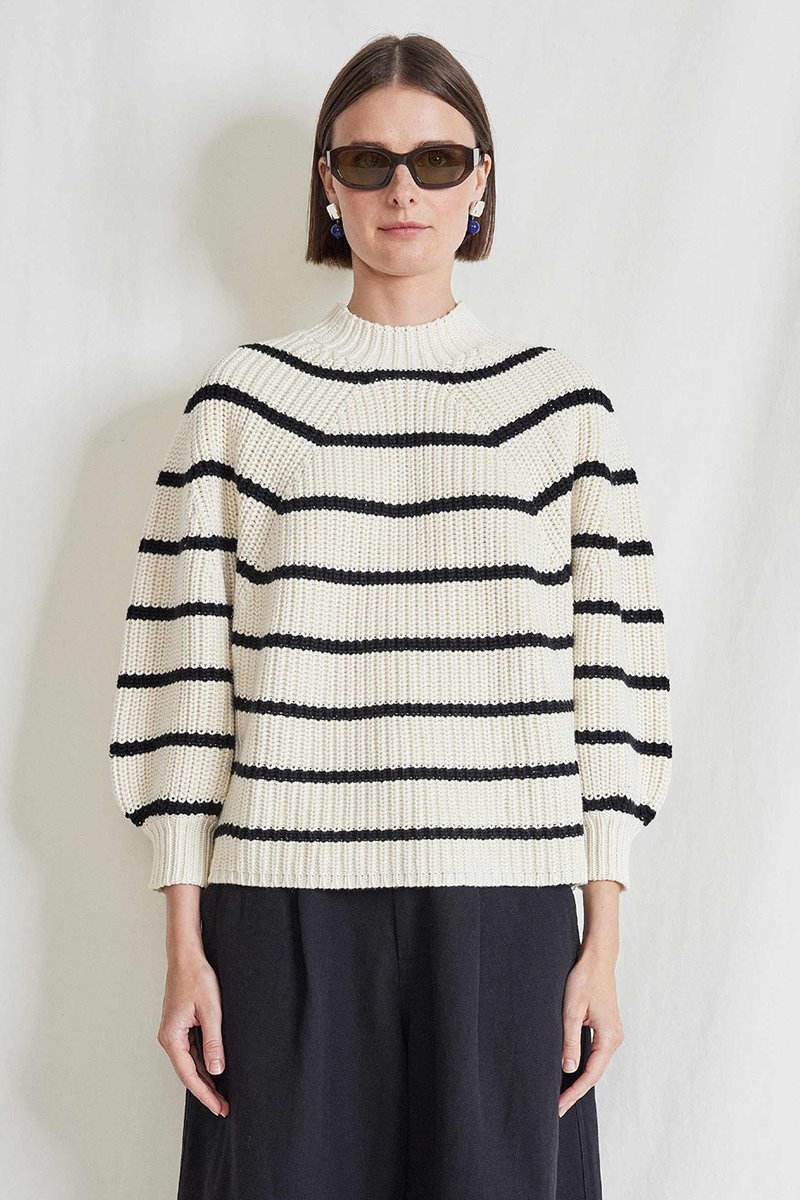Apiece Apart eco nueva merel knit - stripe