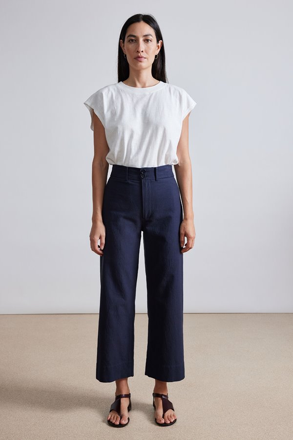 Apiece Apart classic merida pant navy 