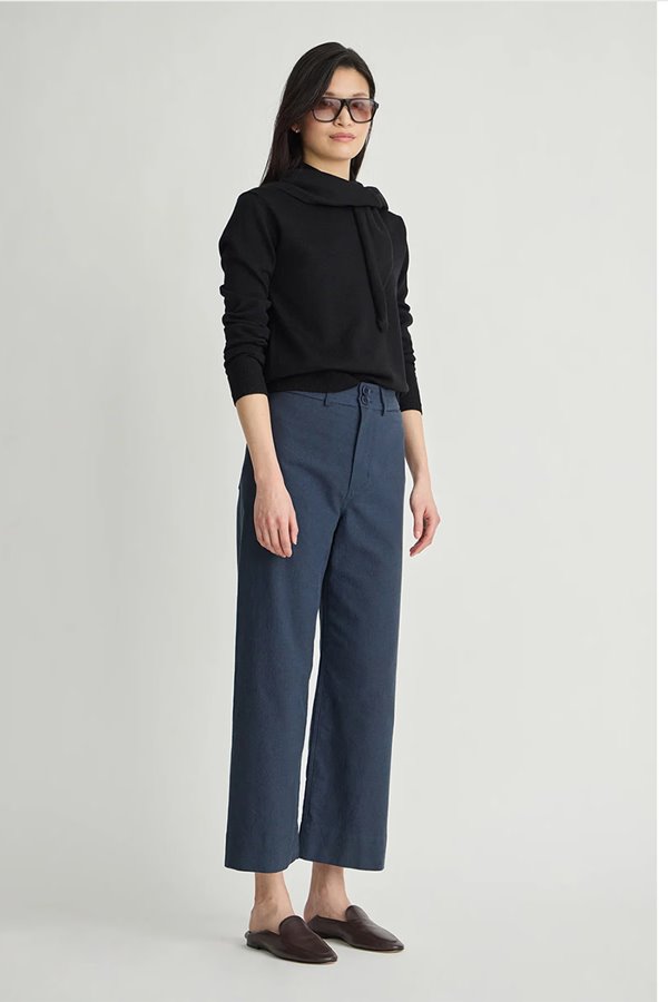 Apiece Apart Classic Merida Pant Navy 