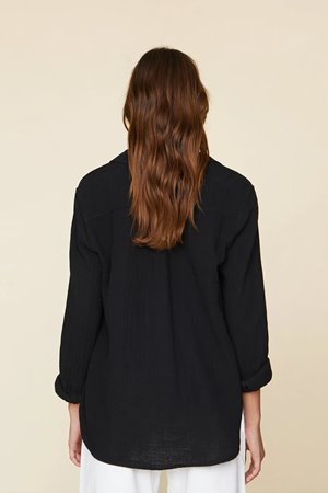 Xirena  scout shirt - black back