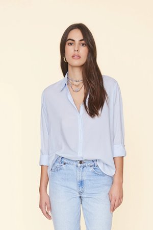 Xirena  beau shirt - skylight back